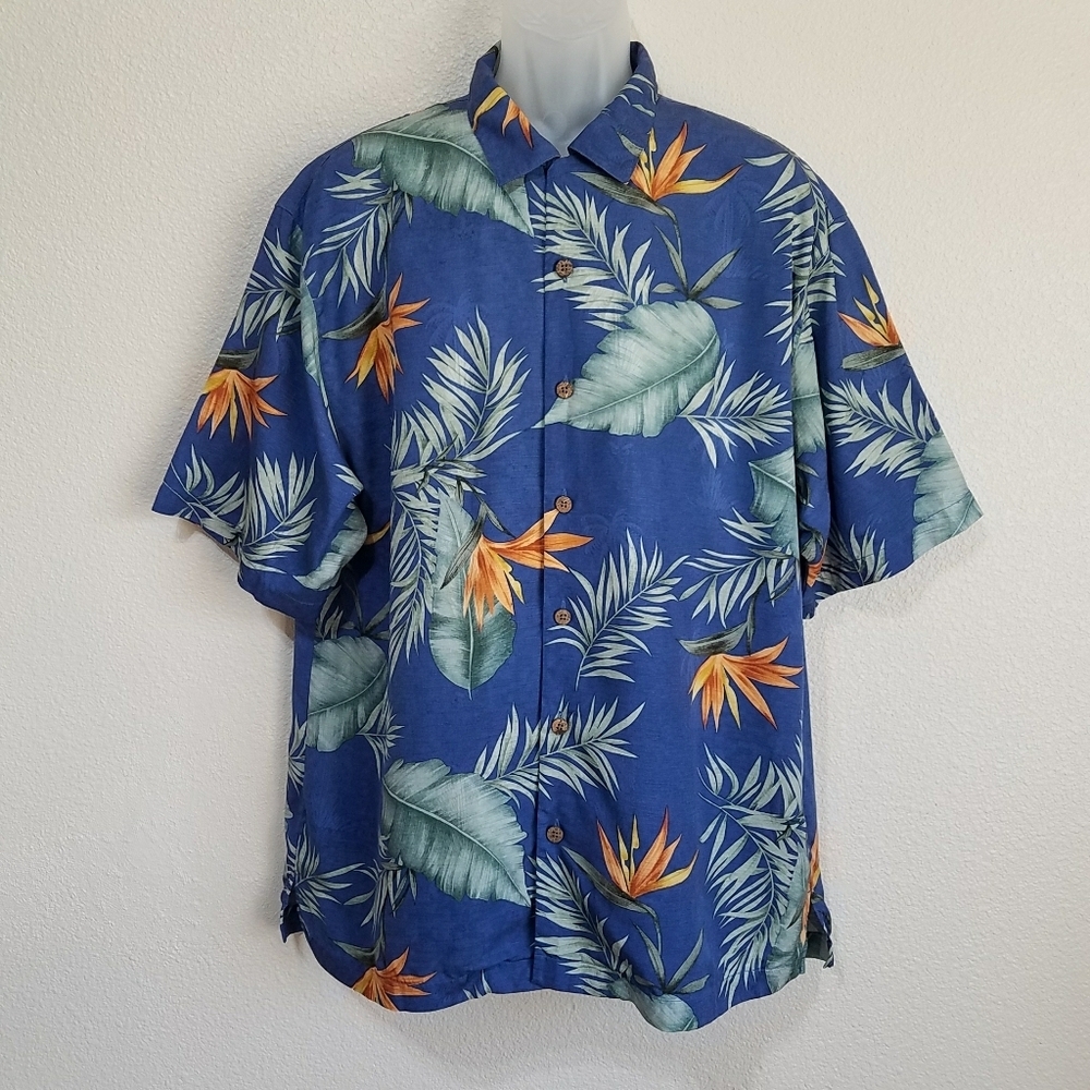 Tommy Bahama Silk Hawaiian Shirt